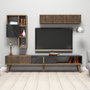 Hanah Home Milan - Nogal y Negro